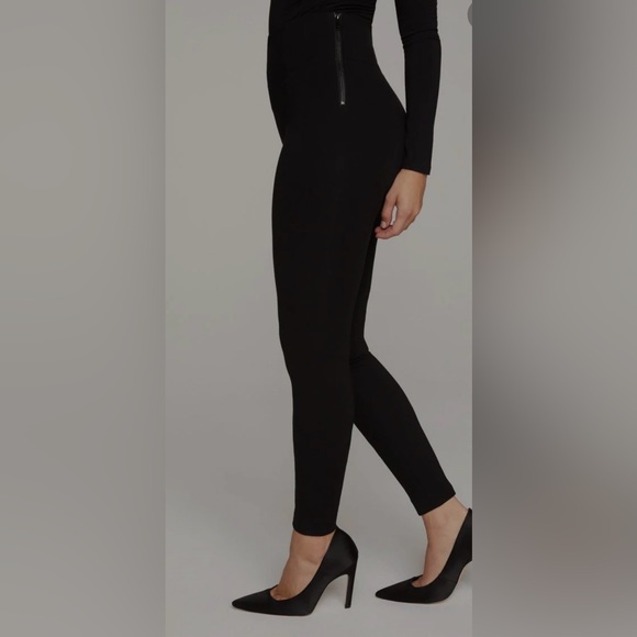 GOOD AMERICAN THE PONTE BOSS PANT - Picture 1 of 14